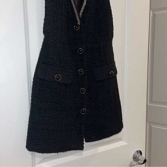 Zara Tweed Mini Dress - Picture 6 of 9